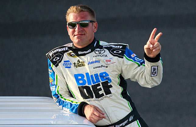 Finishing second in the points last year hasn't cursed Clint Bowyer this season...with one exception.